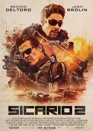Sicario: Day of the Soldado - German Movie Poster (thumbnail)