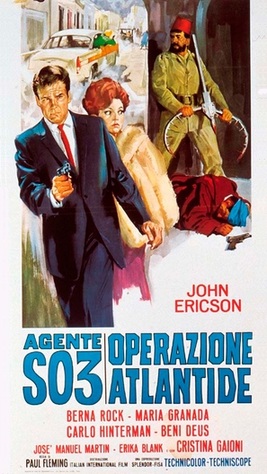 Agente S 03: Operazione Atlantide - Italian Movie Poster (thumbnail)