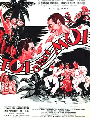 Toi, c&#039;est moi - French Movie Poster (thumbnail)