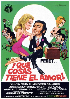 &iexcl;Qu&eacute; cosas tiene el amor! - Spanish Movie Poster (thumbnail)