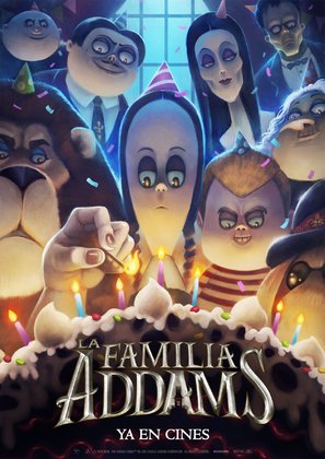 The Addams Family - Spanish Movie Poster (thumbnail)
