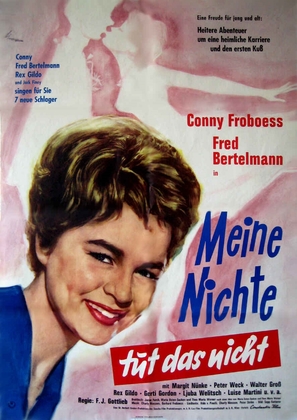 Meine Nichte tut das nicht - German Movie Poster (thumbnail)