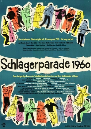 Schlagerparade 1960 - German Movie Poster (thumbnail)