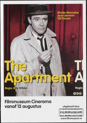 The Apartment - Dutch Movie Poster (thumbnail)