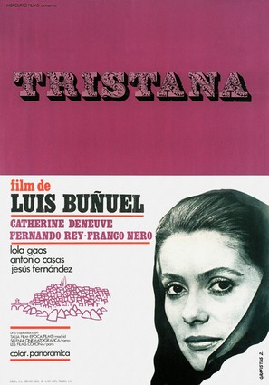 Tristana - Spanish Movie Poster (thumbnail)