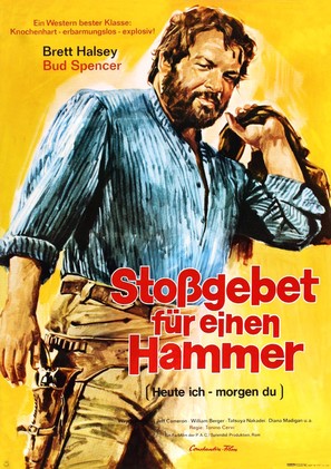 Today We Kill Tomorrow We Die - German Movie Poster (thumbnail)