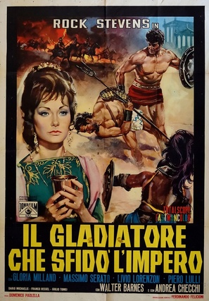Il gladiatore che sfid&ograve; l&#039;impero - Italian Movie Poster (thumbnail)