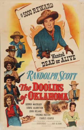 The Doolins of Oklahoma - Re-release movie poster (thumbnail)