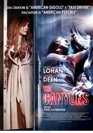 The Canyons - Italian Movie Poster (thumbnail)