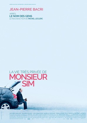 La vie tr&egrave;s priv&eacute;e de Monsieur Sim - French Movie Poster (thumbnail)