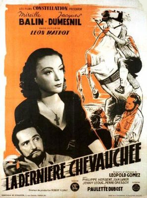 La Derni&egrave;re Chevauch&eacute;e - French Movie Poster (thumbnail)