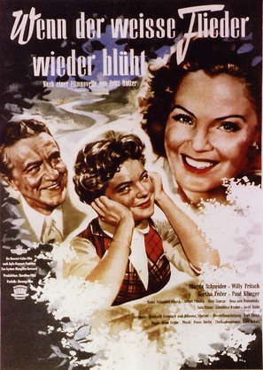Wenn der wei&szlig;e Flieder wieder bl&uuml;ht - German Movie Poster (thumbnail)