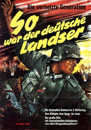 So war der deutsche Landser - German Movie Poster (thumbnail)