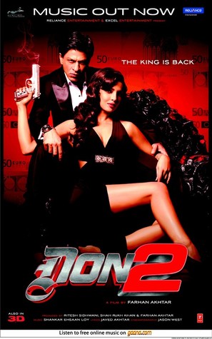 Don 2 - Indian Movie Poster (thumbnail)