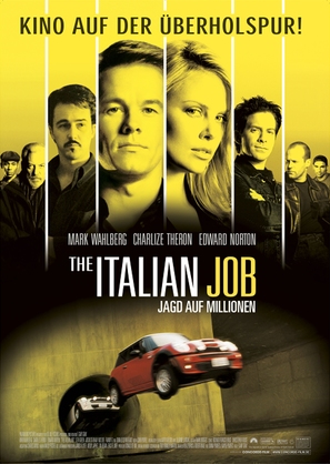 The Italian Job - German Movie Poster (thumbnail)