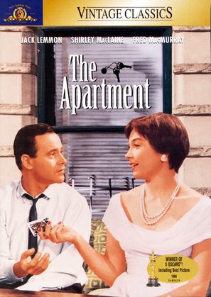 The Apartment - DVD movie cover (thumbnail)