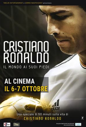 Cristiano Ronaldo: World at His Feet - Italian Movie Poster (thumbnail)