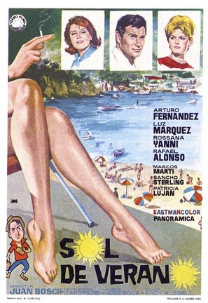 Sol de verano - Spanish Movie Poster (thumbnail)