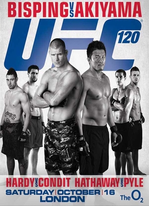 UFC 120: Bisping vs. Akiyama - Movie Poster (thumbnail)