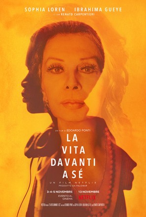 La vita davanti a s&eacute; - Italian Movie Poster (thumbnail)