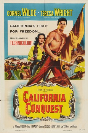 California Conquest - Theatrical movie poster (thumbnail)