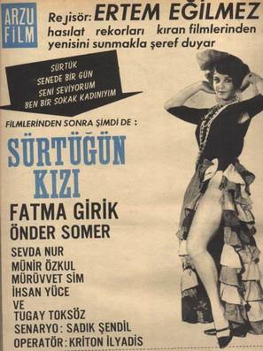 Surtugun kizi - Turkish Movie Poster (thumbnail)