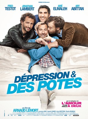 D&eacute;pression &amp; des potes - French Movie Poster (thumbnail)