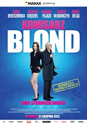 Komisarz Blond i oko sprawiedliwosci - Polish Movie Poster (thumbnail)
