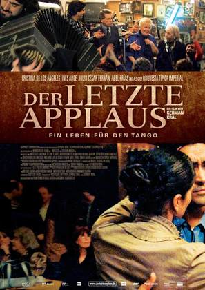El &uacute;ltimo aplauso - German Movie Poster (thumbnail)
