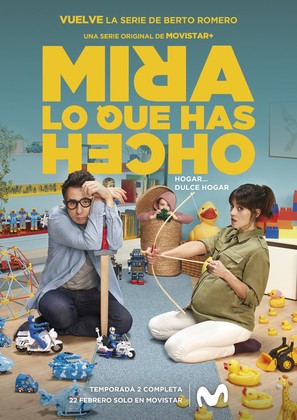 &quot;Mira lo que has hecho&quot; - Spanish Movie Poster (thumbnail)