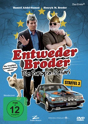 &quot;Entweder Broder - Die Deutschlandsafari&quot; - German DVD movie cover (thumbnail)
