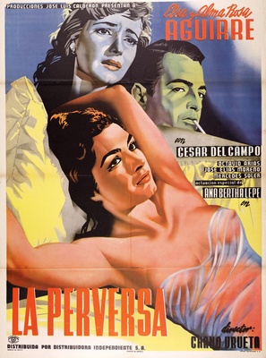 La perversa - Mexican Movie Poster (thumbnail)