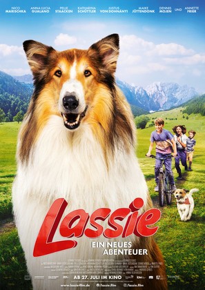 Lassie - Ein neues Abenteuer - German Movie Poster (thumbnail)