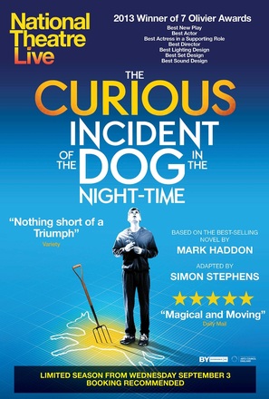 National Theatre Live: The Curious Incident of the Dog in the Night-Time - British Movie Poster (thumbnail)