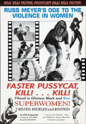 Faster, Pussycat! Kill! Kill! - Re-release movie poster (thumbnail)