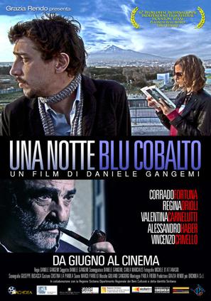 Una notte blu cobalto - Italian Movie Poster (thumbnail)