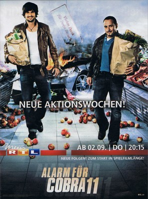 &quot;Alarm f&uuml;r Cobra 11 - Die Autobahnpolizei&quot; - German Movie Poster (thumbnail)