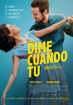 Dime Cu&aacute;ndo T&uacute; - Mexican Movie Poster (thumbnail)