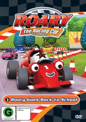 &quot;Roary the Racing Car&quot; - New Zealand DVD movie cover (thumbnail)