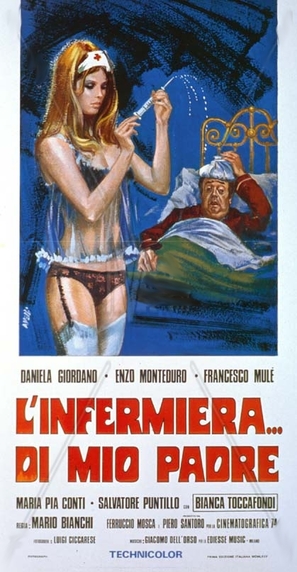 L&#039;infermiera di mio padre - Italian Movie Poster (thumbnail)