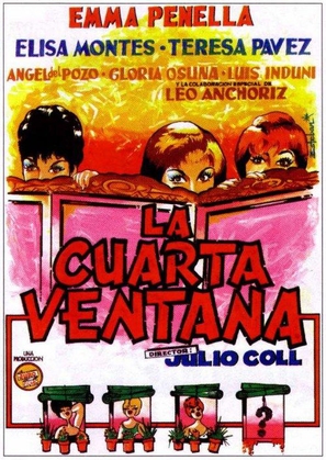 La cuarta ventana - Spanish Movie Poster (thumbnail)