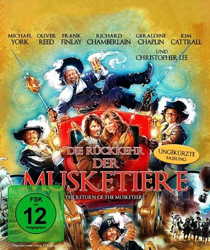 The Return of the Musketeers - German Movie Cover (thumbnail)