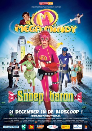 Mega Mindy en de Snoepbaron - Belgian Movie Poster (thumbnail)