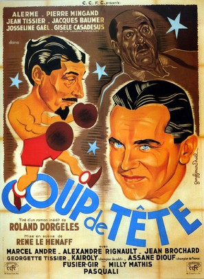 Coup de t&ecirc;te - French Movie Poster (thumbnail)