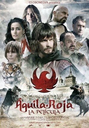 &Aacute;guila roja, la pel&iacute;cula - Spanish Movie Poster (thumbnail)