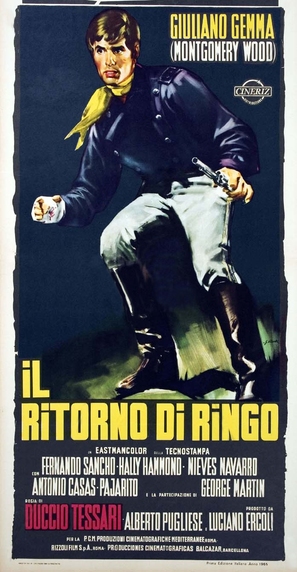 Il ritorno di Ringo - Italian Movie Poster (thumbnail)