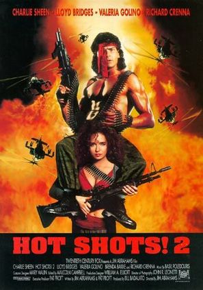 Hot Shots! Part Deux - VHS movie cover (thumbnail)