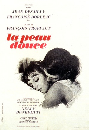 La peau douce - French Movie Poster (thumbnail)