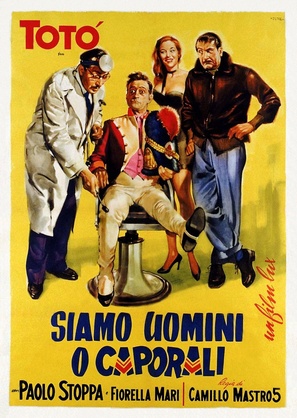 Siamo uomini o caporali - Italian Theatrical movie poster (thumbnail)