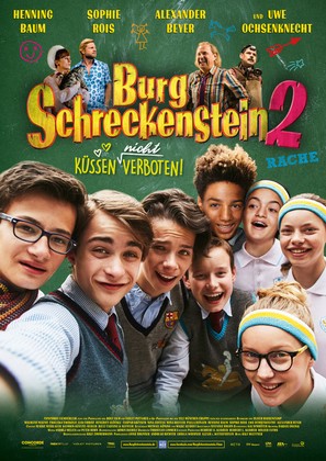 Burg Schreckenstein II - K&uuml;ssen (nicht) verboten - German Movie Poster (thumbnail)